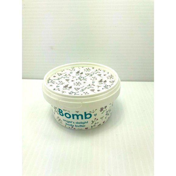 BOMB ANGEL'S DELIGHT BODY BUTTER SHEA BUTTER & SUNFLOWER OIL 7 OZ. JAR NEW - Picture 1 of 3